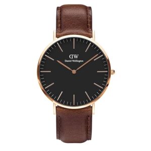 Daniel Wellington Classic Bristol Watch, Italian Brown Leather BandColour: black Size: 40mm Product details Case diameter40 Millimetres Band colourBrown Band material typeLeather Warranty typeManufacturer Watch movement typeQuartz Item weight1.5 Ounces Country of OriginChinaColour: black Size: 40mm Product details Case diameter40 Millimetres Band colourBrown Band material typeLeather Warranty typeManufacturer Watch movement typeQuartz Item weight1.5 Ounces Country of OriginChina